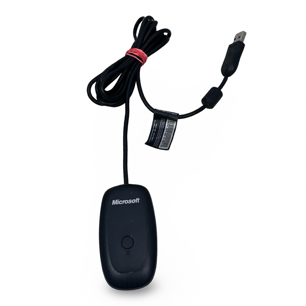Microsoft Xbox 360 Wireless Receiver for Windows PC Adapter Black Model 1086